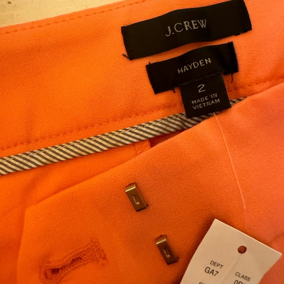 J. Crew Hayden kickout crop pant in bi-stretch cotton - Picture 2 of 4